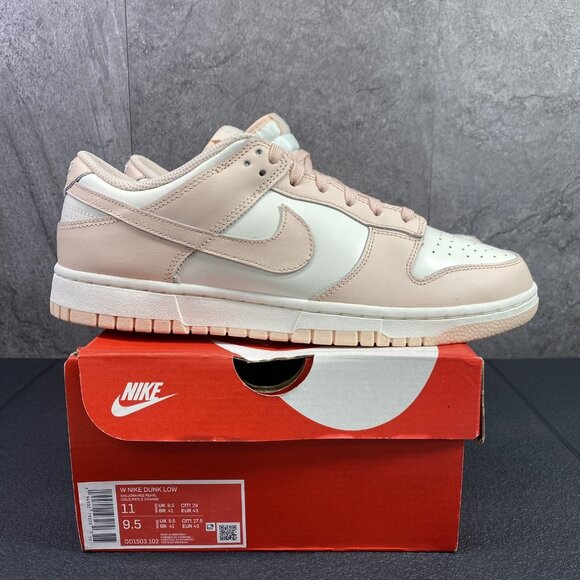 Nike Dunk Low Size 11 Womens Size Mens Orange Pearl Sneakers